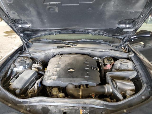 2G1FE1E38D9240700 - 2013 CHEVROLET CAMARO LS BLACK photo 11