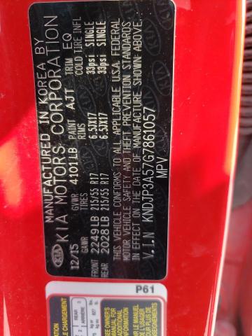 KNDJP3A57G7861057 - 2016 KIA SOUL + RED photo 14