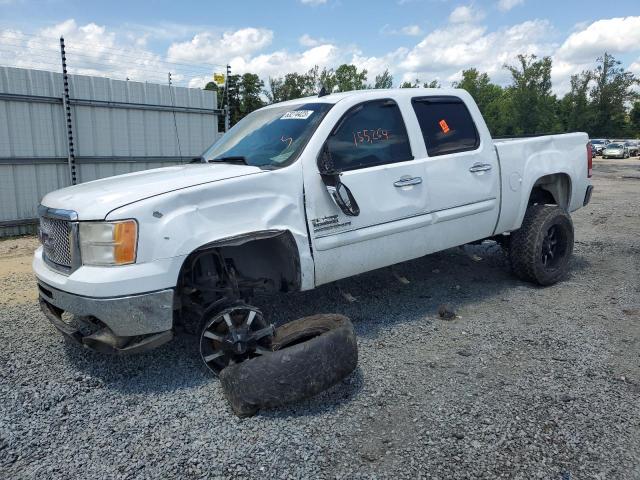 3GTP1VE09CG213921 - 2012 GMC SIERRA C1500 SLE WHITE photo 1