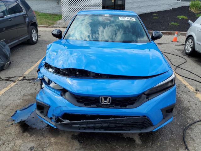 19XFL2G84PE017457 - 2023 HONDA CIVIC SPORT BLUE photo 5