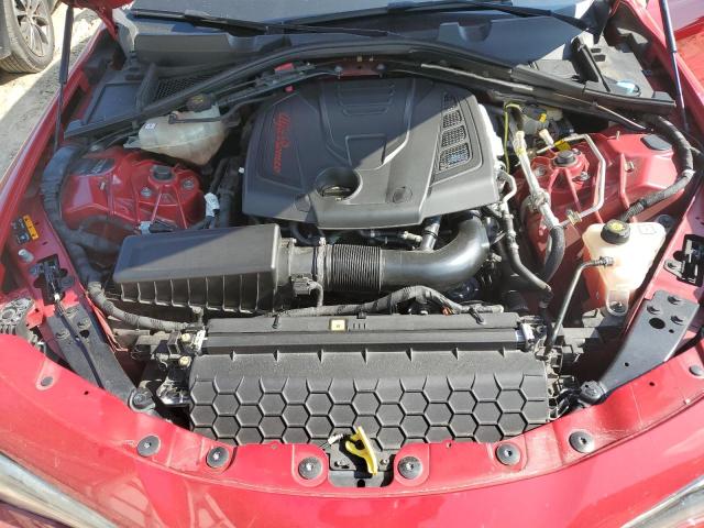 ZARFAMBN8L7626095 - 2020 ALFA ROMEO GIULIA TI 红色 照片 11