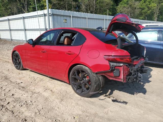 ZARFAMBN8L7626095 - 2020 ALFA ROMEO GIULIA TI 红色 照片 2