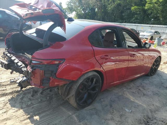 ZARFAMBN8L7626095 - 2020 ALFA ROMEO GIULIA TI 红色 照片 3