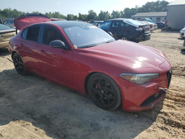 ZARFAMBN8L7626095 - 2020 ALFA ROMEO GIULIA TI 红色 照片 4