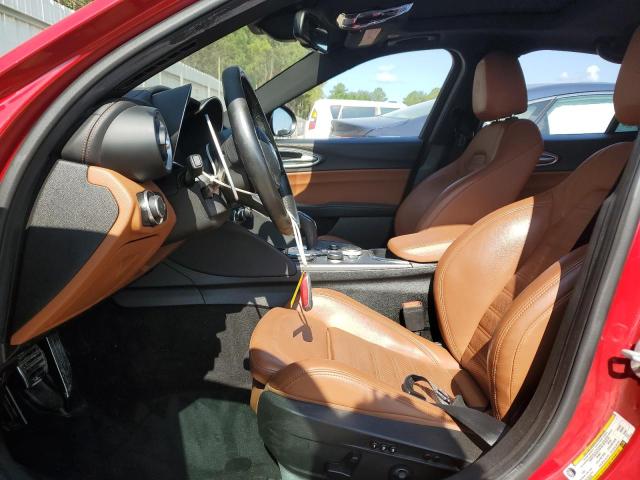 ZARFAMBN8L7626095 - 2020 ALFA ROMEO GIULIA TI 红色 照片 7