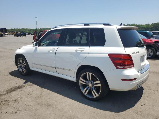 WDCGG8JB2DG010741 - 2013 MERCEDES-BENZ GLK 350 4MATIC WHITE photo 2