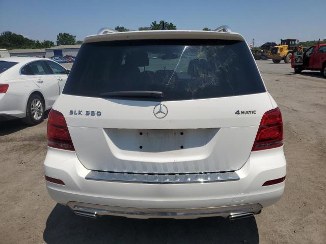 WDCGG8JB2DG010741 - 2013 MERCEDES-BENZ GLK 350 4MATIC WHITE photo 6