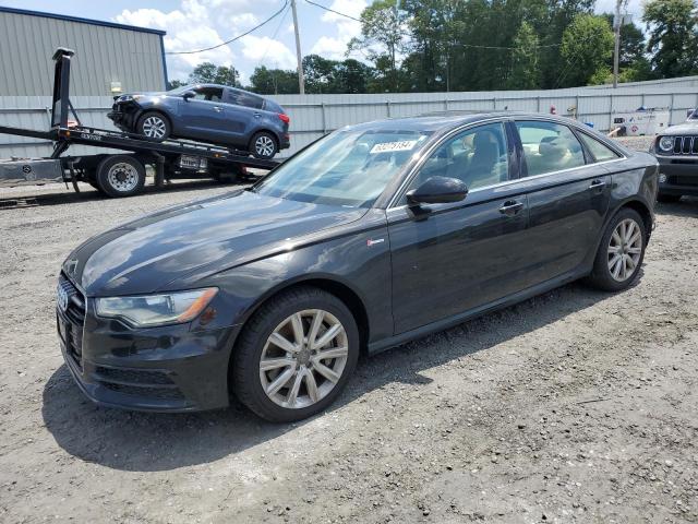 WAUHGAFC9DN08663 - 2013 AUDI A6 PRESTIGE შავი ფოტო 1