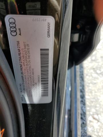 WAUHGAFC9DN08663 - 2013 AUDI A6 PRESTIGE შავი ფოტო 12