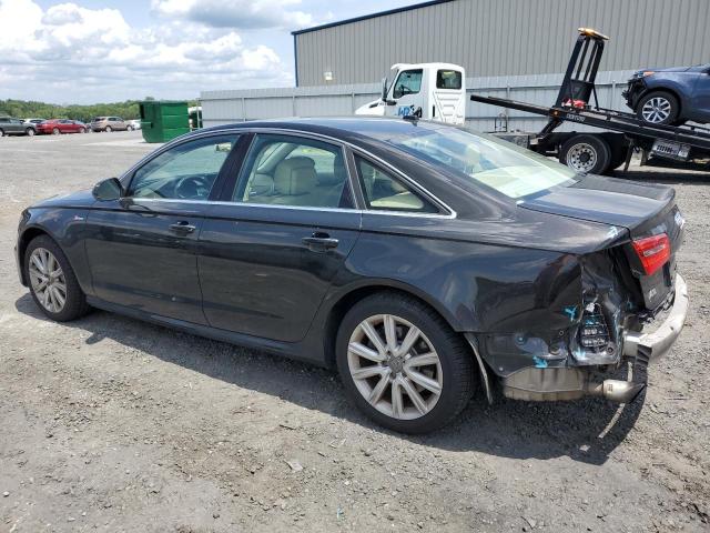 WAUHGAFC9DN08663 - 2013 AUDI A6 PRESTIGE შავი ფოტო 2