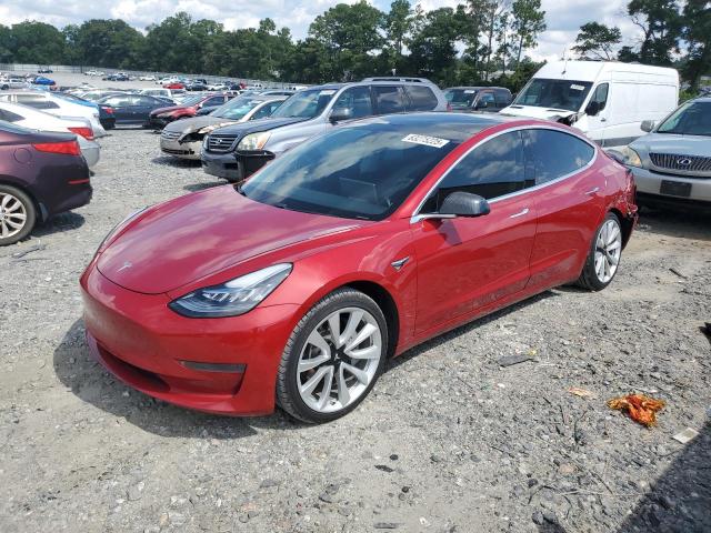5YJ3E1EA5LF447841 - 2020 TESLA MODEL 3 RED photo 1