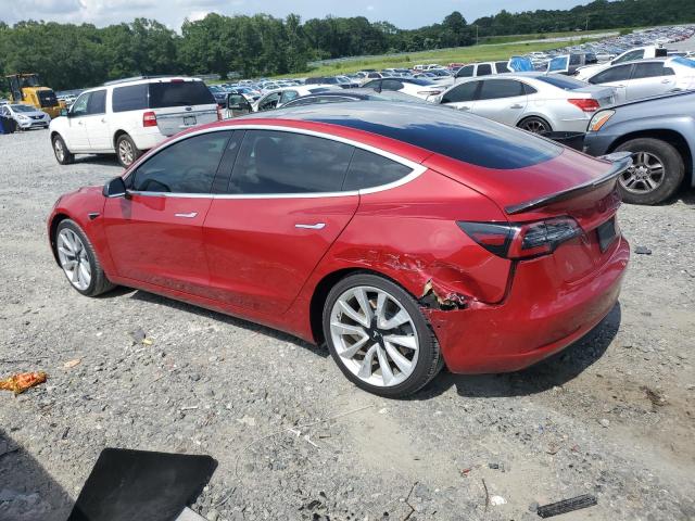 5YJ3E1EA5LF447841 - 2020 TESLA MODEL 3 RED photo 2