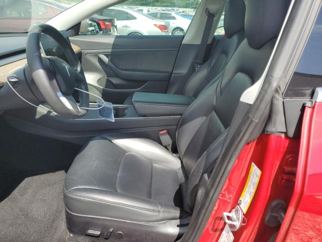 5YJ3E1EA5LF447841 - 2020 TESLA MODEL 3 RED photo 7