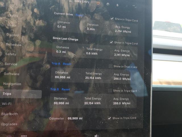 5YJ3E1EA5LF447841 - 2020 TESLA MODEL 3 RED photo 9