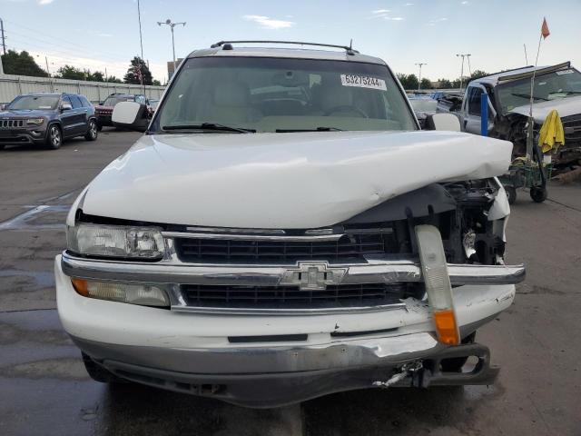 1GNEK13T25R203946 - 2005 CHEVROLET TAHOE K1500 WHITE photo 5