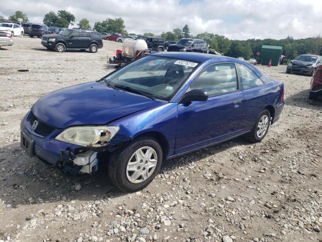 1HGEM221X5L051542 - 2005 HONDA CIVIC DX VP Blau Foto 1