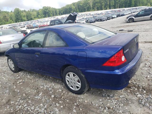 1HGEM221X5L051542 - 2005 HONDA CIVIC DX VP Blau Foto 2