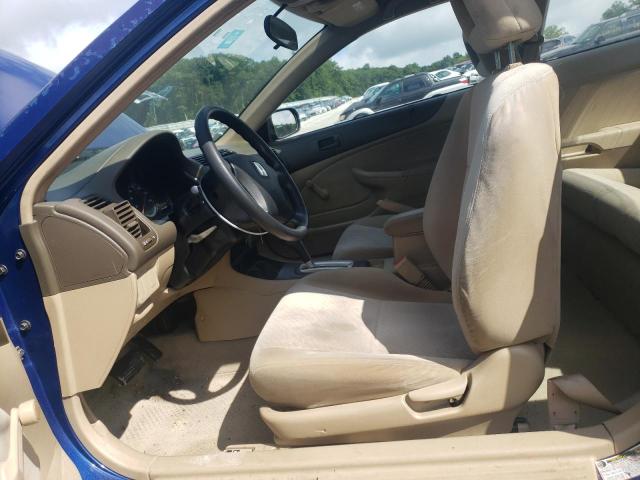 1HGEM221X5L051542 - 2005 HONDA CIVIC DX VP Blau Foto 7