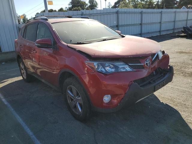 2T3WFREV2FW229110 - 2015 TOYOTA RAV4 XLE RED photo 4