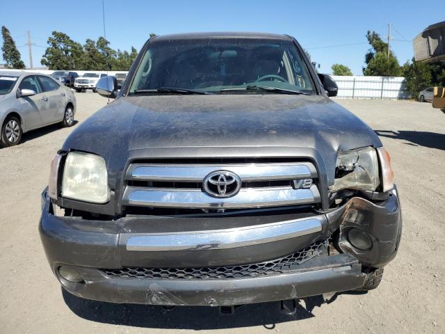 5TBDT44134S441233 - 2004 TOYOTA TUNDRA DOUBLE CAB SR5 GRAY photo 5