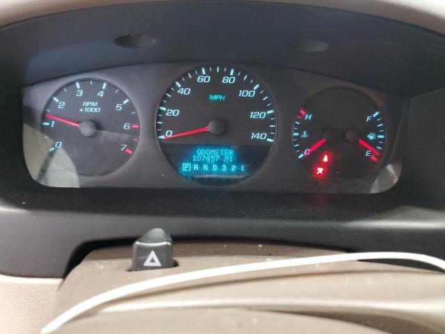 2G1WB58N689110112 - 2008 CHEVROLET IMPALA LS WHITE photo 9