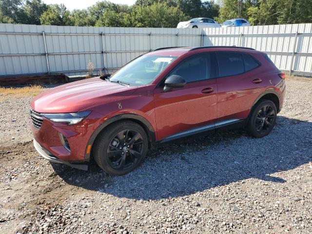 LRBFZNR40ND016023 - 2022 BUICK ENVISION ESSENCE BURGUNDY photo 1