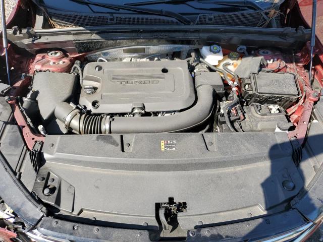 LRBFZNR40ND016023 - 2022 BUICK ENVISION ESSENCE BURGUNDY photo 11