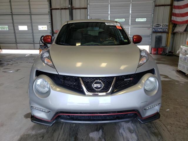 JN8AF5MV1ET365450 - 2014 NISSAN JUKE S SILVER photo 5