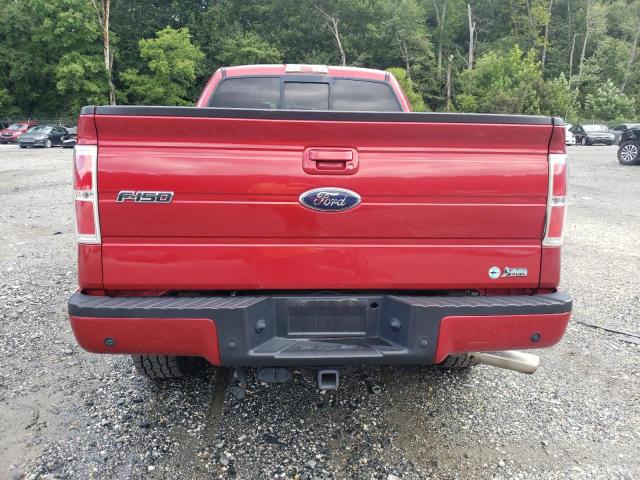 1FTFX1EVXAFC76801 - 2010 FORD F150 SUPER CAB RED photo 6