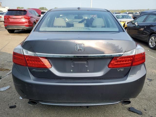 1HGCR3F84FA014926 - 2015 HONDA ACCORD EXL GRAY photo 6