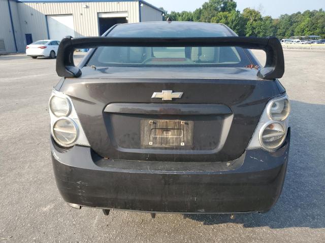 1G1JB5SG1E4129802 - 2014 CHEVROLET SONIC LS BLACK photo 6