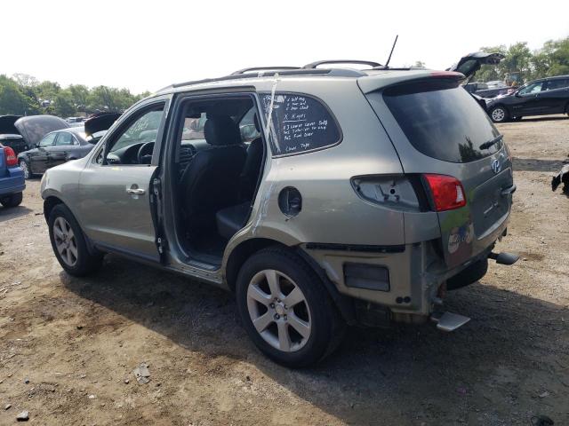 5NMSH13EX8H152099 - 2008 HYUNDAI SANTA FE SE GREEN photo 2