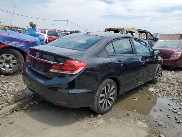 19XFB2F97FE228597 - 2015 HONDA CIVIC EXL შავი ფოტო 3
