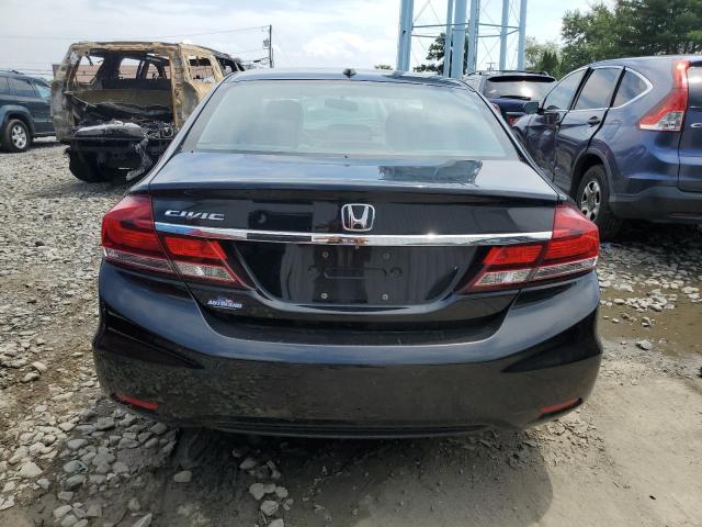 19XFB2F97FE228597 - 2015 HONDA CIVIC EXL შავი ფოტო 6
