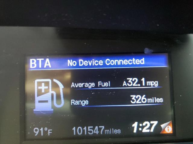 19XFB2F97FE228597 - 2015 HONDA CIVIC EXL შავი ფოტო 9