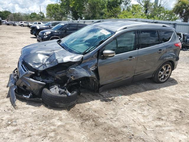 1FMCU0J94GUC86299 - 2016 FORD ESCAPE TITANIUM GRAY photo 1