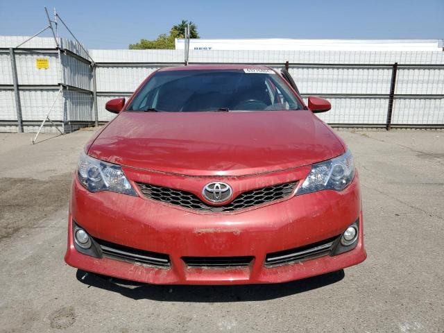 4T1BF1FK0CU558140 - 2012 TOYOTA CAMRY BASE RED photo 5