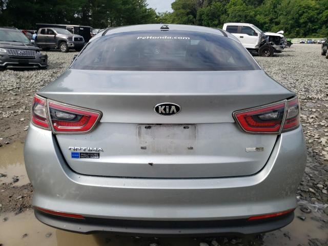 KNAGM4AD4F5079404 - 2015 KIA OPTIMA HYBRID SILVER photo 6