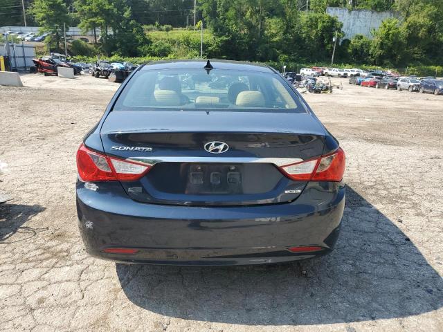 5NPEC4AC7DH680257 - 2013 HYUNDAI SONATA SE BLUE photo 6