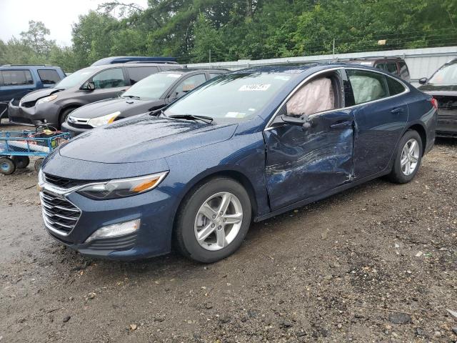 1G1ZD5ST0NF180268 - 2022 CHEVROLET MALIBU LT BLUE photo 1