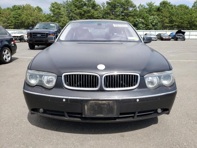 WBAGN634X3DR16566 - 2003 BMW 745 LI BLACK photo 5