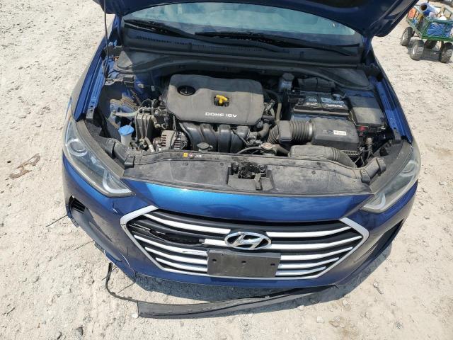 5NPD84LF4HH150385 - 2017 HYUNDAI ELANTRA SE BLUE photo 11