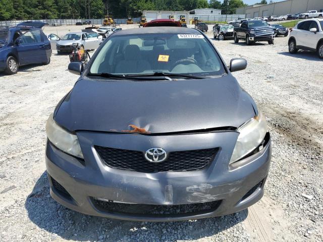 JTDBU4EE1AJ075388 - 2010 TOYOTA COROLLA BASE GRAY photo 5