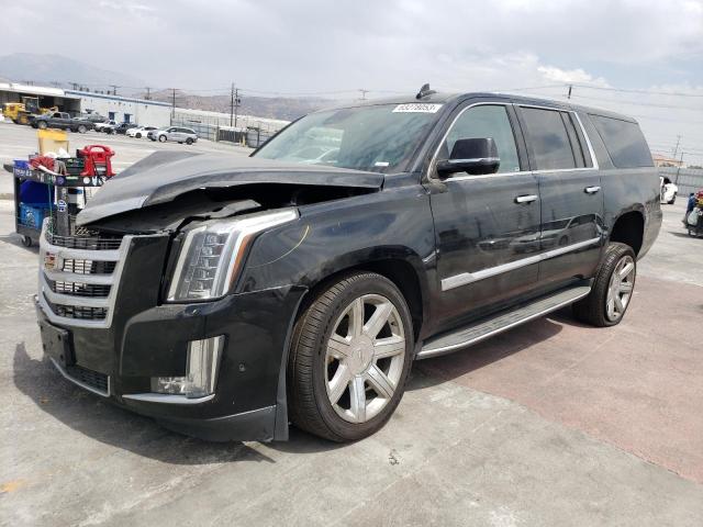 1GYS4HKJ9LR182731 - 2020 CADILLAC ESCALADE ESV LUXURY BLACK photo 1