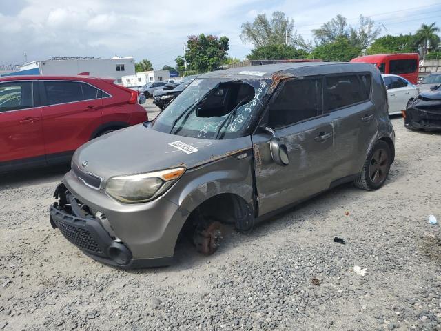 KNDJN2A2XE7087289 - 2014 KIA SOUL CHARCOAL photo 1