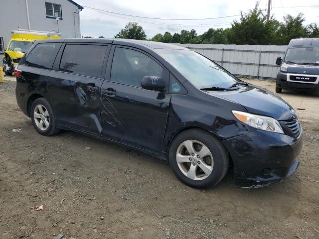 5TDZK3DC4FS626762 - 2015 TOYOTA SIENNA BLACK photo 4