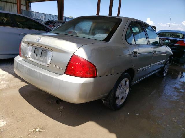 3N1CB51D54L865161 - 2004 NISSAN SENTRA 1.8 BEIGE photo 3