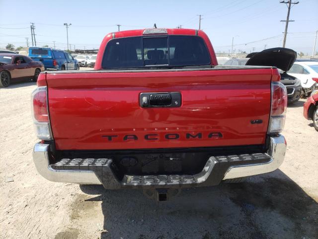 3TMCZ5AN7PM572376 - 2023 TOYOTA TACOMA DOUBLE CAB RED photo 6