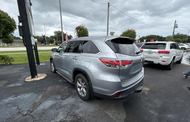 5TDKKRFH0FS088770 - 2015 TOYOTA HIGHLANDER XLE 银色 照片 3