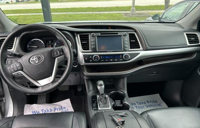 5TDKKRFH0FS088770 - 2015 TOYOTA HIGHLANDER XLE 银色 照片 9